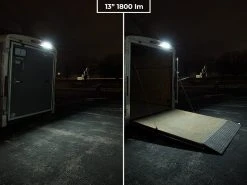 13” RV / Trailer LED Light - 2000 Lumen - 12V Porch & Utility Light - Durable & Bright -Nebo Sales Store val cw12 b app comparison01