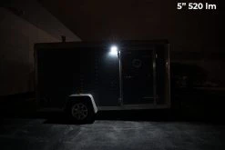 5” RV / Trailer LED Light - 630 Lumens, 12V Porch & Utility Light for Vehicles -Nebo Sales Store val cw5 b app101