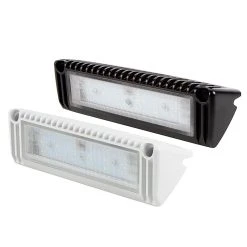 9" RV LED Flood Light - 1300 Lumens, 18W, 4000K Cool White, Black - Durable & Energy-Efficient