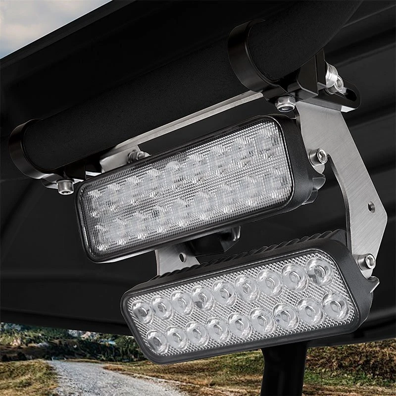 7" Dual Head LED Work Light - Spot & Flood Beam - 108W, 7920 Lumens - Vehicle Lighting 6 7" Dual Head LED Work Light - Spot & Flood Beam - 108W, 7920 Lumens - Vehicle Lighting - Image 6