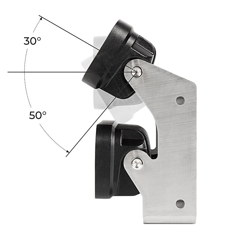 7" Dual Head LED Work Light - Spot & Flood Beam - 108W, 7920 Lumens - Vehicle Lighting 3 7" Dual Head LED Work Light - Spot & Flood Beam - 108W, 7920 Lumens - Vehicle Lighting - Image 3