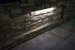 3 Inch LED Hardscape Light - 4000K Natural White - Durable Mounting Plate Included -Nebo Sales Store wall lighting stone city0123