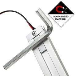 Waterproof Linear LED Light Bar Fixture - 195 Lm/ft - 1ft / 2ft - Under Cabinet Lighting 19 Waterproof Linear LED Light Bar Fixture - 195 Lm/ft - 1ft / 2ft - Under Cabinet Lighting -Nebo Sales Store waterproof led light bar fixture magnet