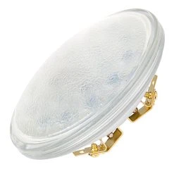 6-Pack Weatherproof PAR36 LED Light Bulb - 50W Equivalent Amber Screw Pin Flood Light for Vehicles