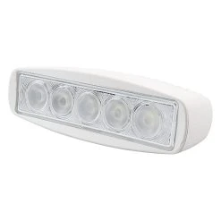 15W LED Boat Light - 6" Oval Spot/Spreader Light - 850 Lumens White Flood - Vehicle Lighting