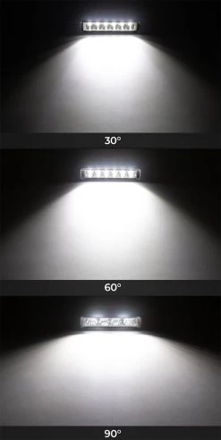 6" Off-Road LED Work Light & Driving Light - 17W, 1,920 Lumens, 30 Degree Beam - 2-Pack for Trucks, ATVs, SUVs 33 6" Off-Road LED Work Light & Driving Light - 17W, 1,920 Lumens, 30 Degree Beam - 2-Pack for Trucks, ATVs, SUVs -Nebo Sales Store wl 17w rex front on updated