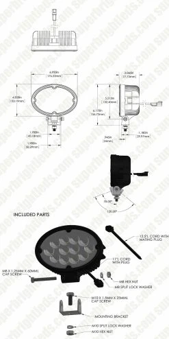6" Off-Road LED Work Light - 36W, 3,600 Lumens, 60 Degree Beam - Single | Vehicle Lighting -Nebo Sales Store wl 36w o30b assembly for site