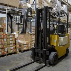 40W Quad Side Shooter LED Work Light - 4,000 Lumens - 6500K - Durable Vehicle Lighting for Emergency & Service -Nebo Sales Store wl 40w s200 installed on forklift