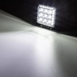 40W Quad Side Shooter LED Work Light - 4,000 Lumens - 6500K - Durable Vehicle Lighting for Emergency & Service -Nebo Sales Store wl 40w s200 on