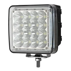 50W Quad Side Shooter LED Work Light - 2 Pack | High-Intensity Vehicle Lighting for Emergency & Service