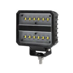 5” 60W LED Off-Road Work Light - 6,200 Lumens Flood Beam - White - Vehicle Lighting