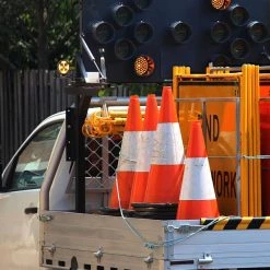 4.5" Round LED Off-Road Light - 25W, 1,800 Lumens White Spot with Amber Strobe - Grille & Surface Mount 12 4.5" Round LED Off-Road Light - 25W, 1,800 Lumens White Spot with Amber Strobe - Grille & Surface Mount -Nebo Sales Store wl aw25 strb app utility truck roadside