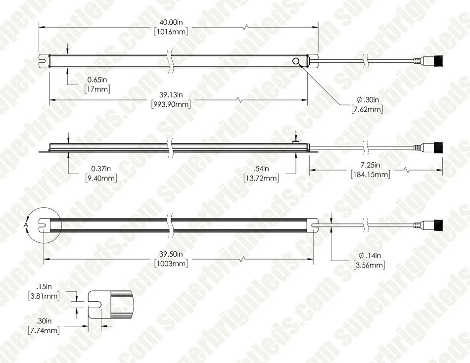 Waterproof LED Light Bar - 12VDC Dimmable Under Cabinet Lighting - 3000K/4000K/5000K - 338 Lm/ft 11 Waterproof LED Light Bar - 12VDC Dimmable Under Cabinet Lighting - 3000K/4000K/5000K - 338 Lm/ft - Image 11