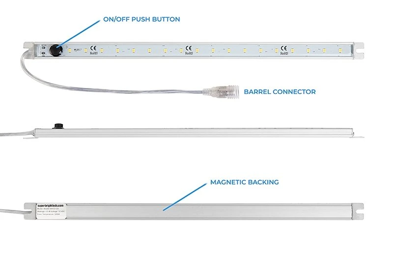Waterproof LED Light Bar - 12VDC Dimmable Under Cabinet Lighting - 3000K/4000K/5000K - 338 Lm/ft 4 Waterproof LED Light Bar - 12VDC Dimmable Under Cabinet Lighting - 3000K/4000K/5000K - 338 Lm/ft - Image 4