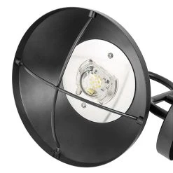 10.6" Black LED Barn Light Sconce - Indoor/Outdoor Wall Light, 9W Energy-Efficient 13 10.6" Black LED Barn Light Sconce - Indoor/Outdoor Wall Light, 9W Energy-Efficient -Nebo Sales Store wll61036 front blk