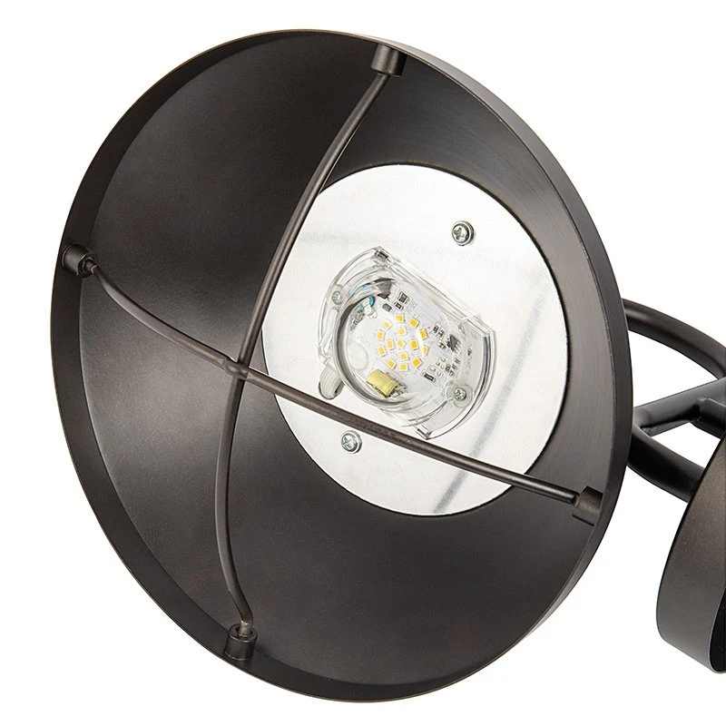 10.6" Bronze LED Barn Light Sconce - Indoor/Outdoor Wall Light, 9W Energy-Efficient 5 10.6" Bronze LED Barn Light Sconce - Indoor/Outdoor Wall Light, 9W Energy-Efficient - Image 5