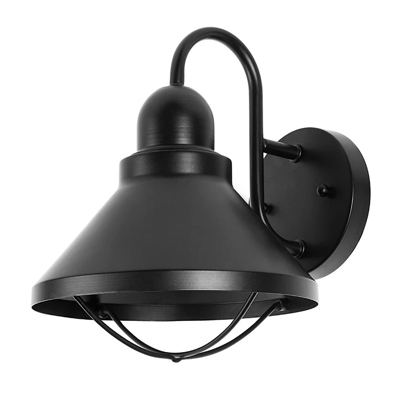 10.6" Black LED Barn Light Sconce - Indoor/Outdoor Wall Light, 9W Energy-Efficient 1 10.6" Black LED Barn Light Sconce - Indoor/Outdoor Wall Light, 9W Energy-Efficient