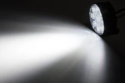 3.5" LED Pod Lights - 27W Round Mini LED Work Lights - 1,600 Lumens - Spot Beam - 2-Pack for Vehicles & Emergency Use -Nebo Sales Store wlm 27w r30 on