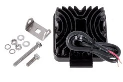 4" Square LED Pod Lights - 27W, 1,600 Lumens, 2 Pack - Durable Mini Work Lights for Vehicles -Nebo Sales Store wlm 27w s30 back