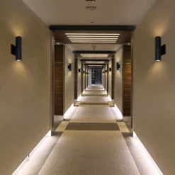 11" Black Round Cylinder LED Wall Sconce - Up/Down Light - 1400 Lumens, 3000K - Outdoor Wall Light 11 11" Black Round Cylinder LED Wall Sconce - Up/Down Light - 1400 Lumens, 3000K - Outdoor Wall Light -Nebo Sales Store wsr 30k20 udx app 4