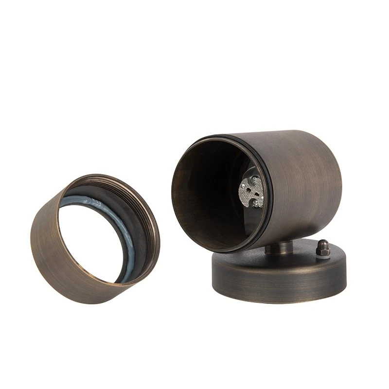 4" Low Voltage Brass Down Light - 12V LED Ready Fixture for MR16 Bulbs | Accent & Vehicle Lighting 5 4" Low Voltage Brass Down Light - 12V LED Ready Fixture for MR16 Bulbs | Accent & Vehicle Lighting - Image 5