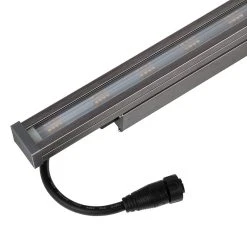 48-Inch Linear LED Wall Washer - 20W, 1600 Lumens, 3000K/5000K, 120-277V - Energy-Efficient Wall Wash Lighting -Nebo Sales Store ww 30k20 3085s close up